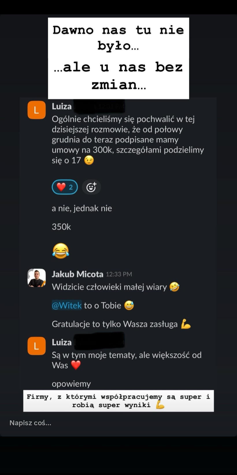 Podpisane umowy na 350 tys od połowy grudnia
