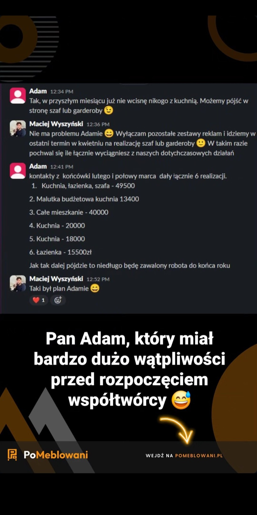 Klient z wątpliwościami: 6 realizacji z kontaktów z reklam